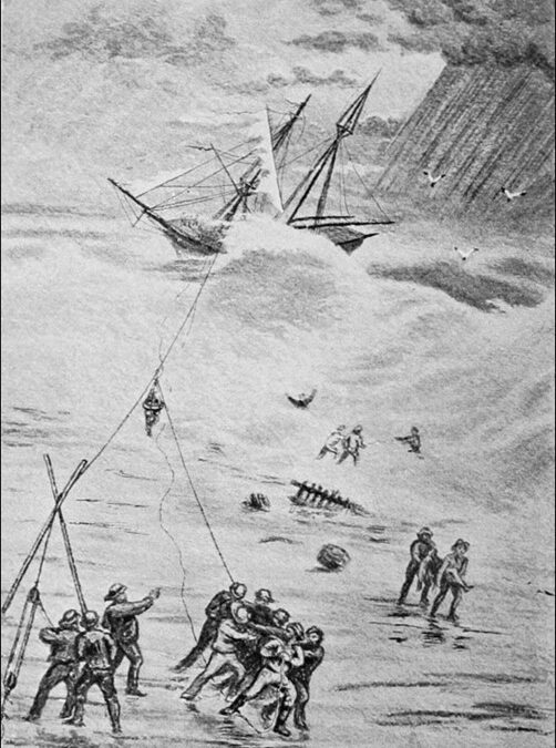 Piero Pastorino, Due uragani e due naufragi nel 1896 (velieri Diadema e Monte Tabor)