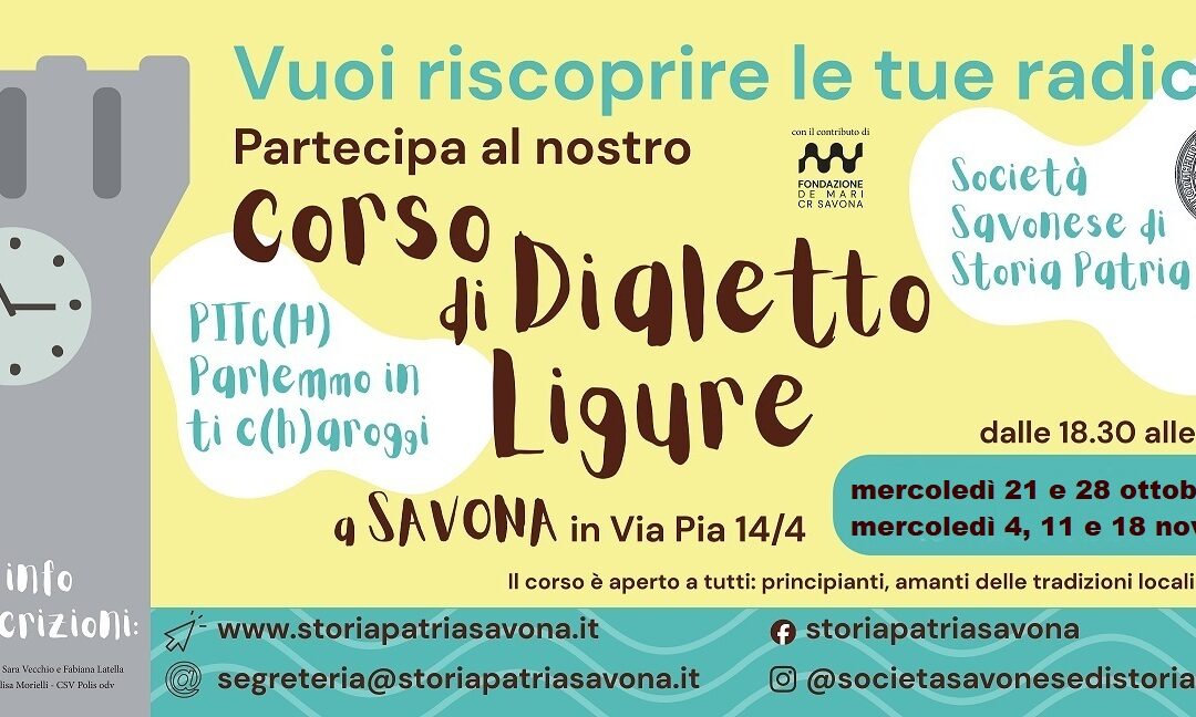 Pitch6, riparte il 21 ottobre il corso di dialetto, dedicato a Simonetta Bottinelli